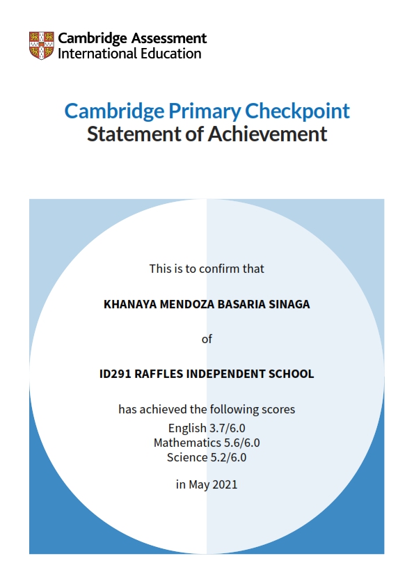 Cambridge Primary Checkpoint Exams 2020